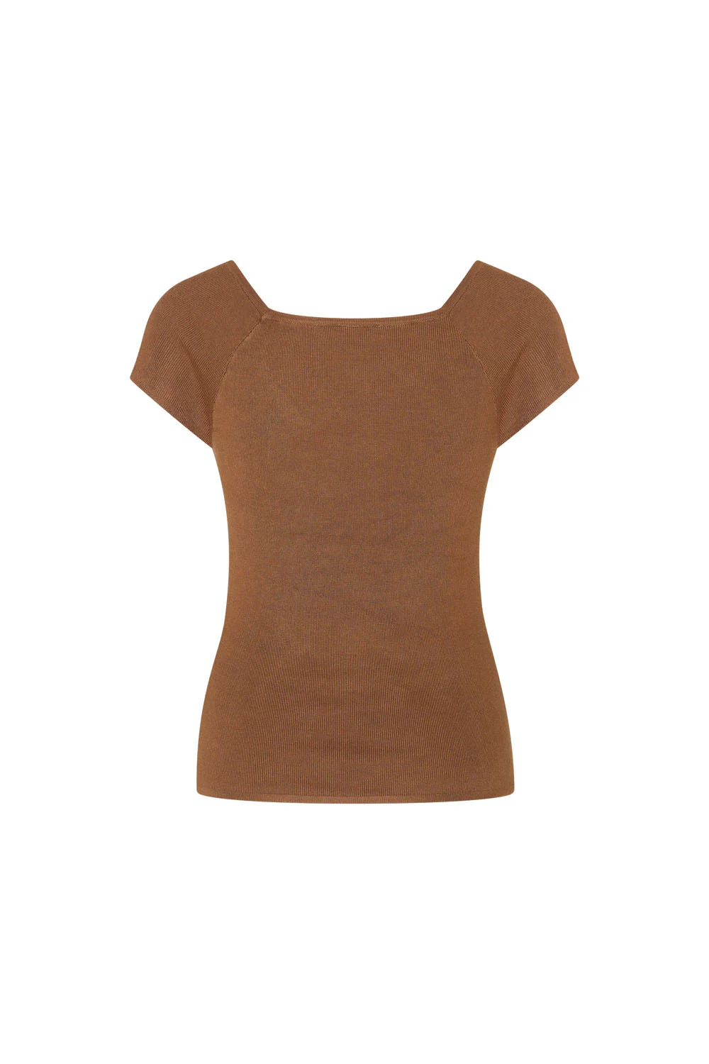 Top met vierkante hals en korte mouwen - Image 16
