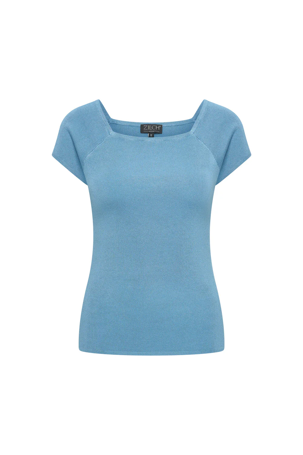 Bamboe viscose top met vierkante hals - Image 12