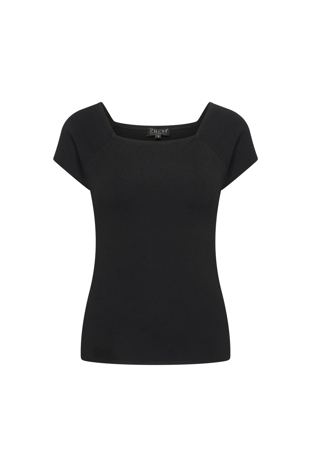 Bamboe viscose top met vierkante hals - Image 18
