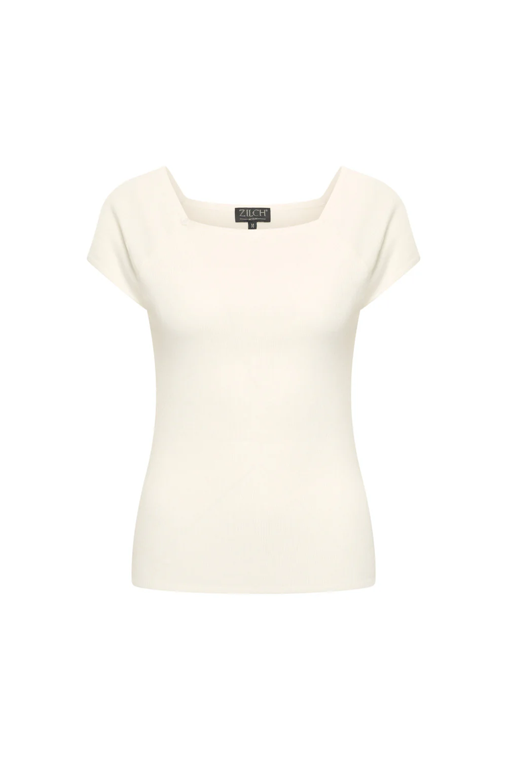 Bamboe viscose top met vierkante hals - Image 4