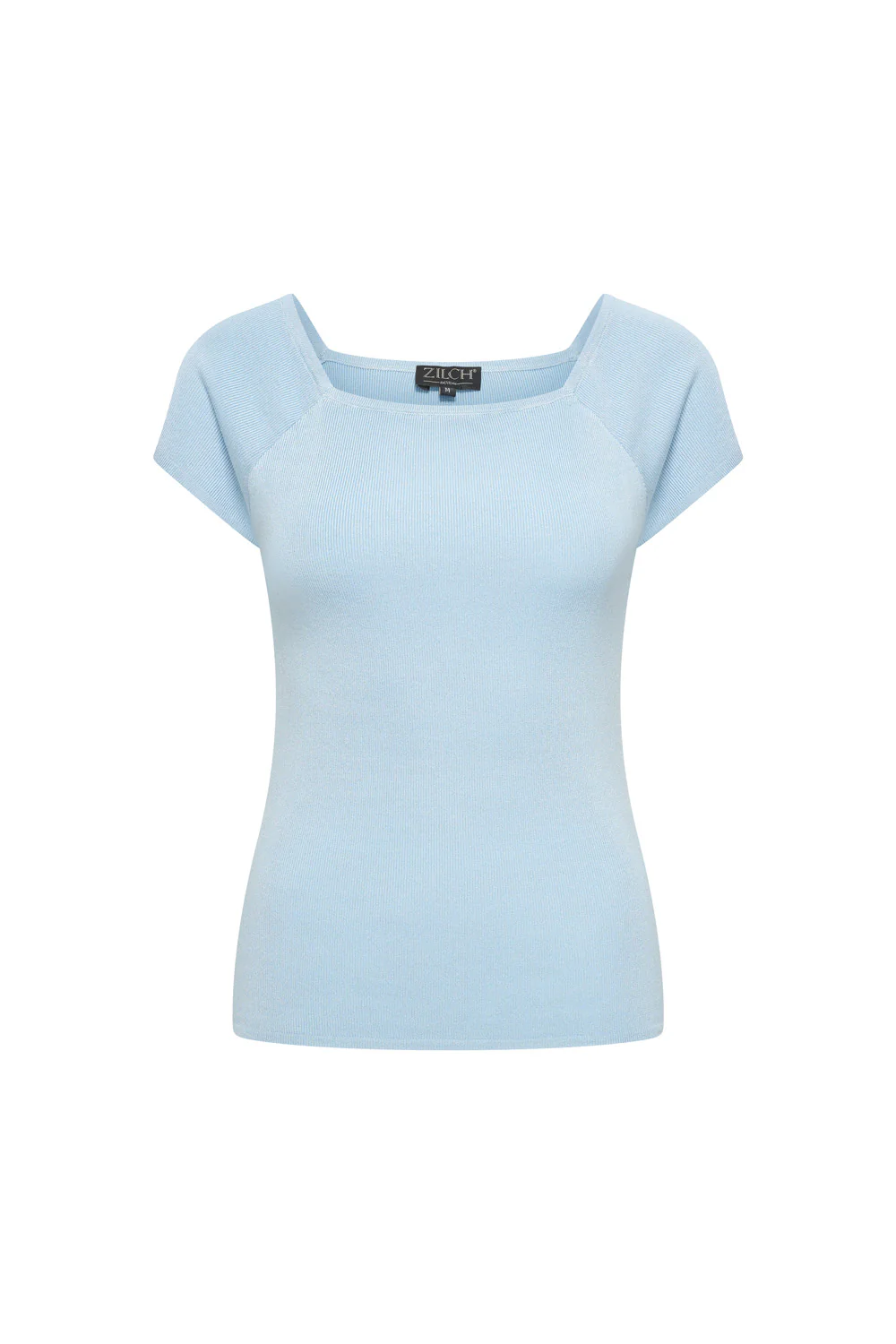 Bamboe viscose top met vierkante hals - Image 8
