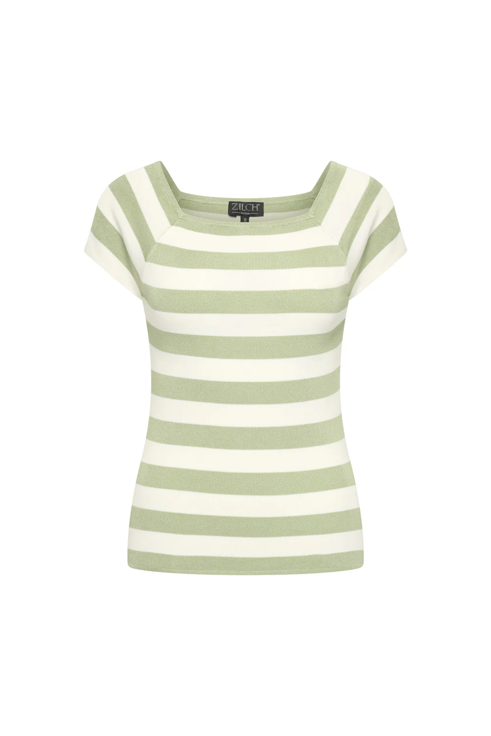 Bamboe viscose top met vierkante hals - Image 5