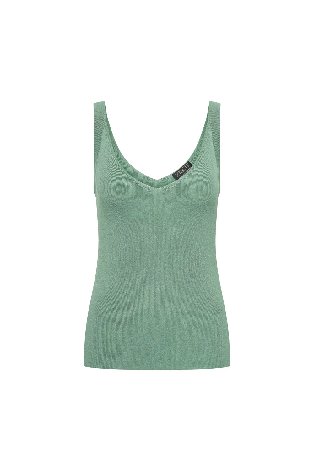 Gebreid singlet van bamboe viscose - Image 18