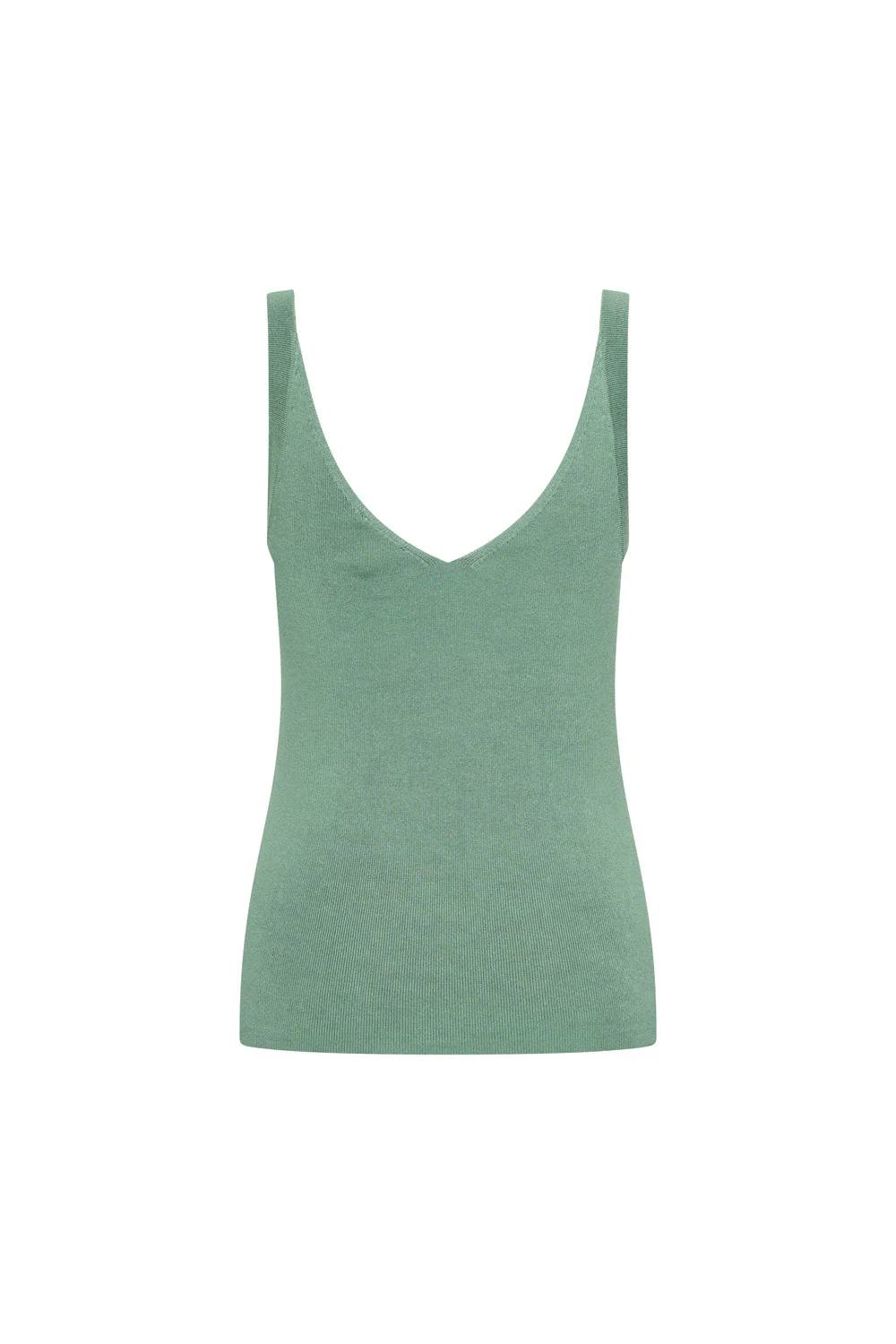 Gebreid singlet van bamboe viscose - Image 19