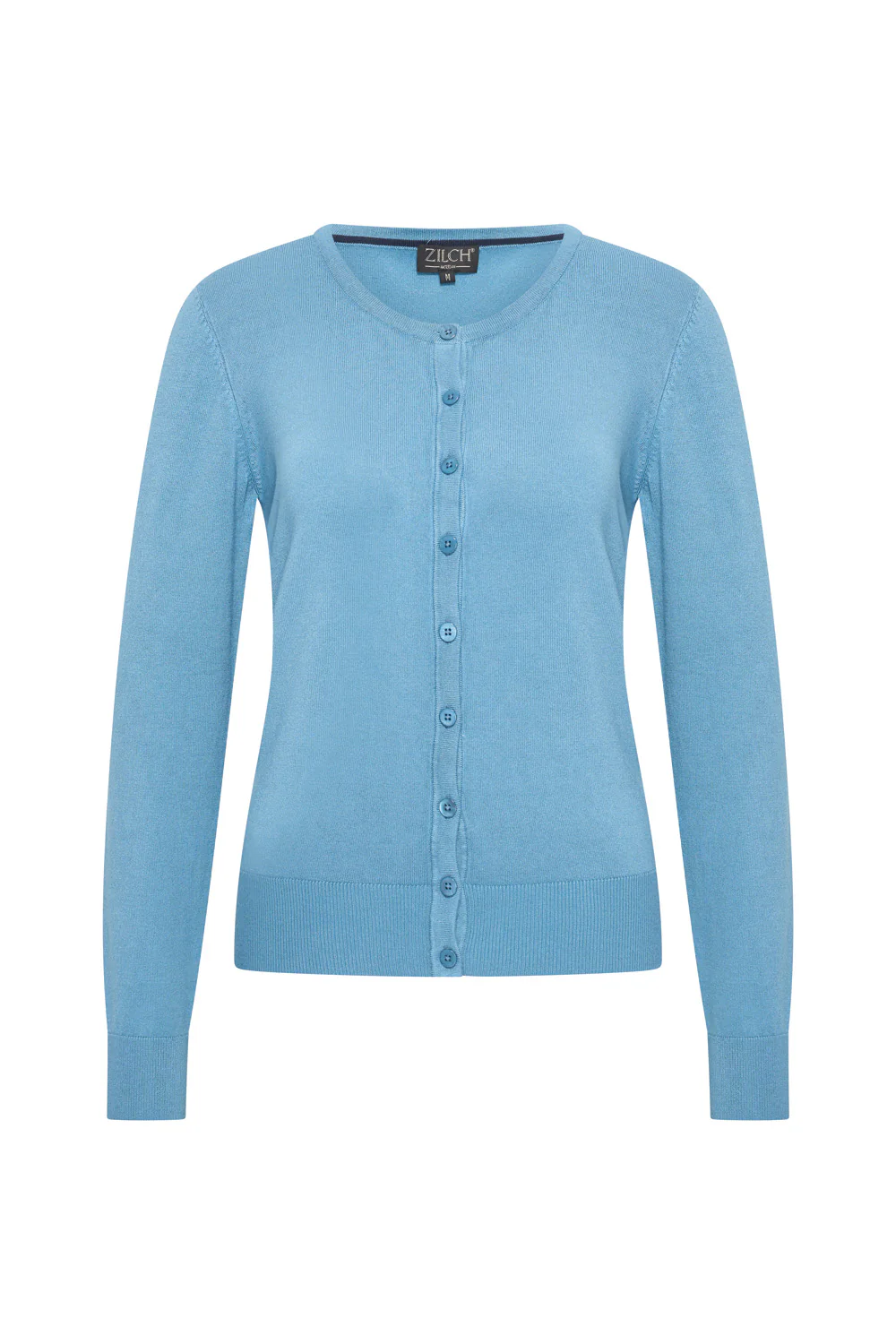 Bamboe viscose vest met ronde hals en knoopsluiting - Image 12