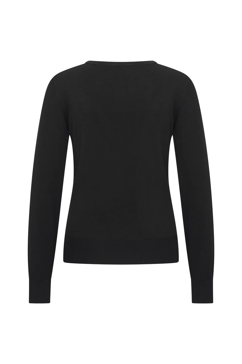 Bamboe viscose vest met ronde hals en knoopsluiting - Image 17