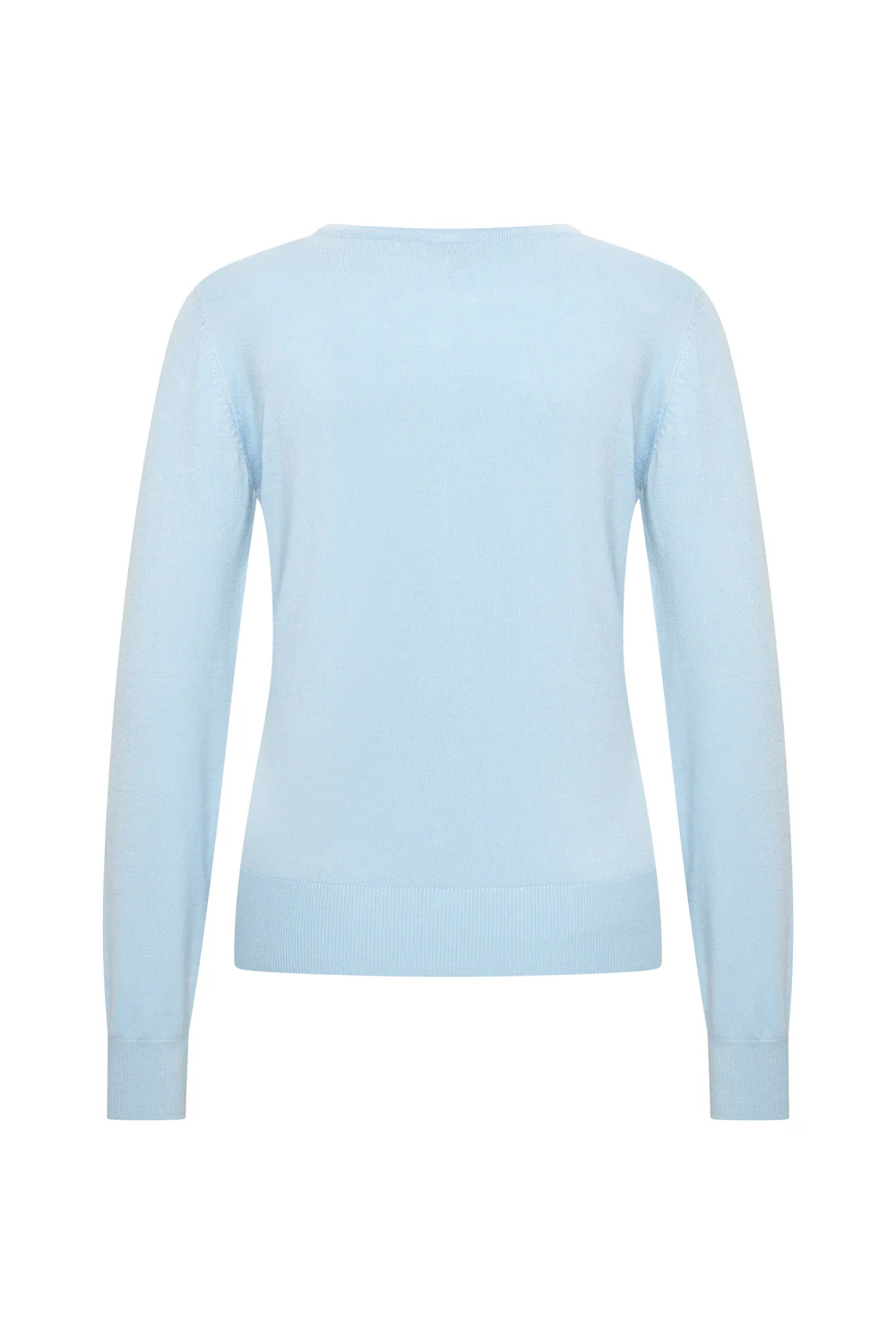 Bamboe viscose vest met ronde hals en knoopsluiting - Image 9