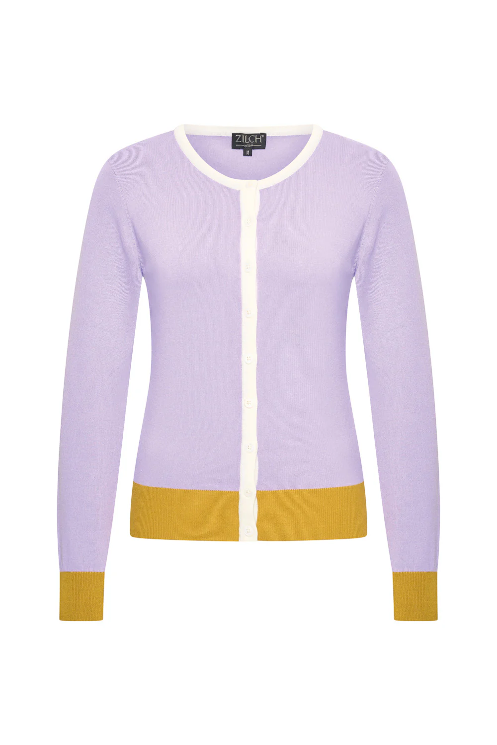 Meerkleurig basisvest van bamboe viscose met ronde hals - Image 3
