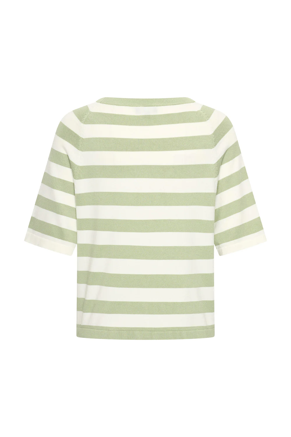 Gestreepte top met ronde hals van bamboe viscose - Image 4