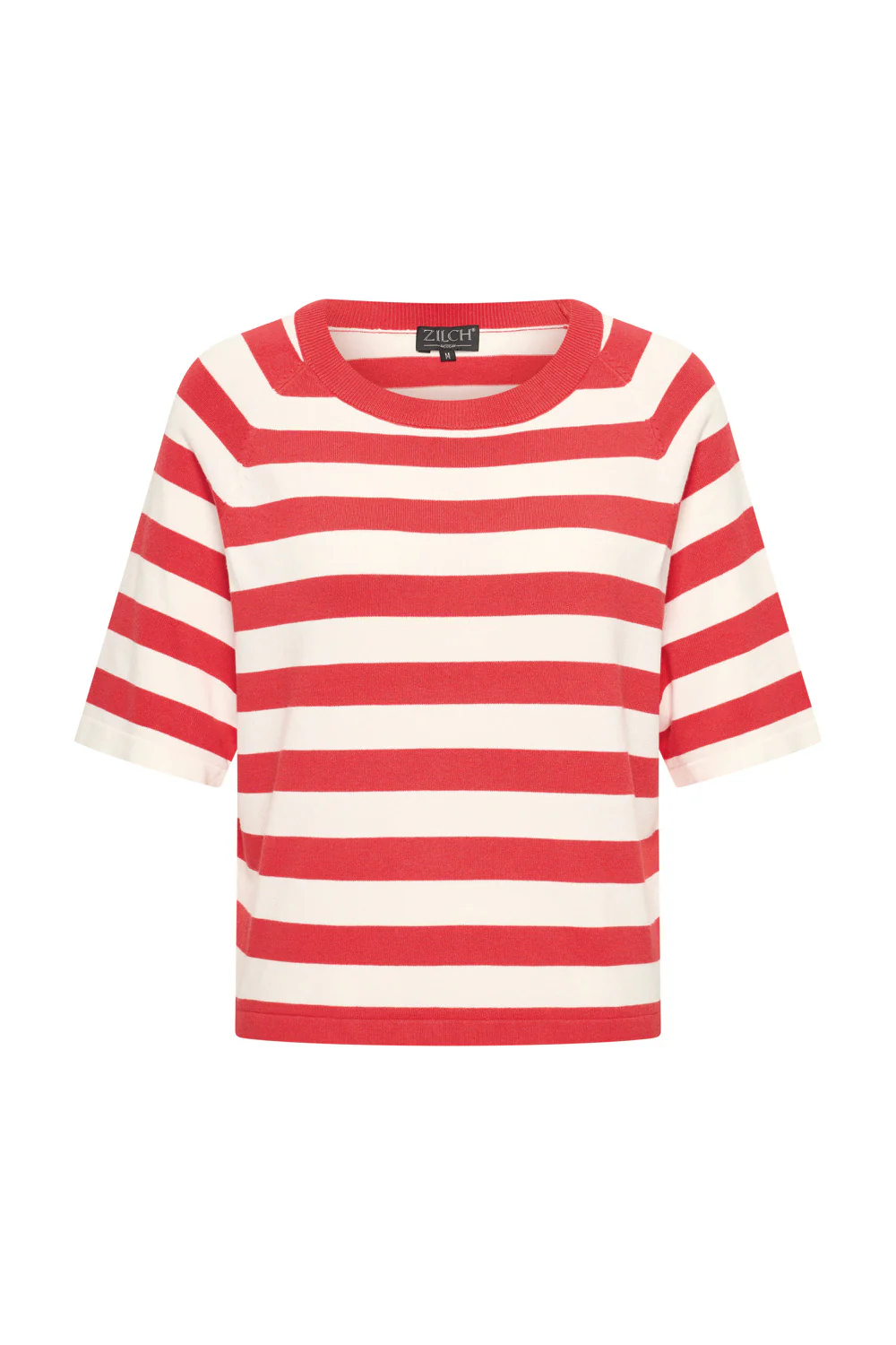 Gestreepte top met ronde hals van bamboe viscose - Image 7