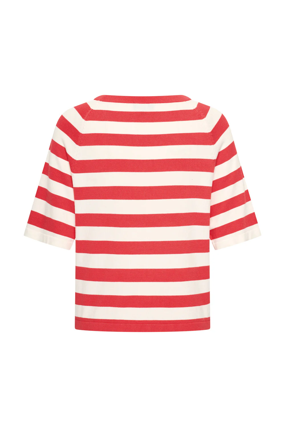 Gestreepte top met ronde hals van bamboe viscose - Image 8