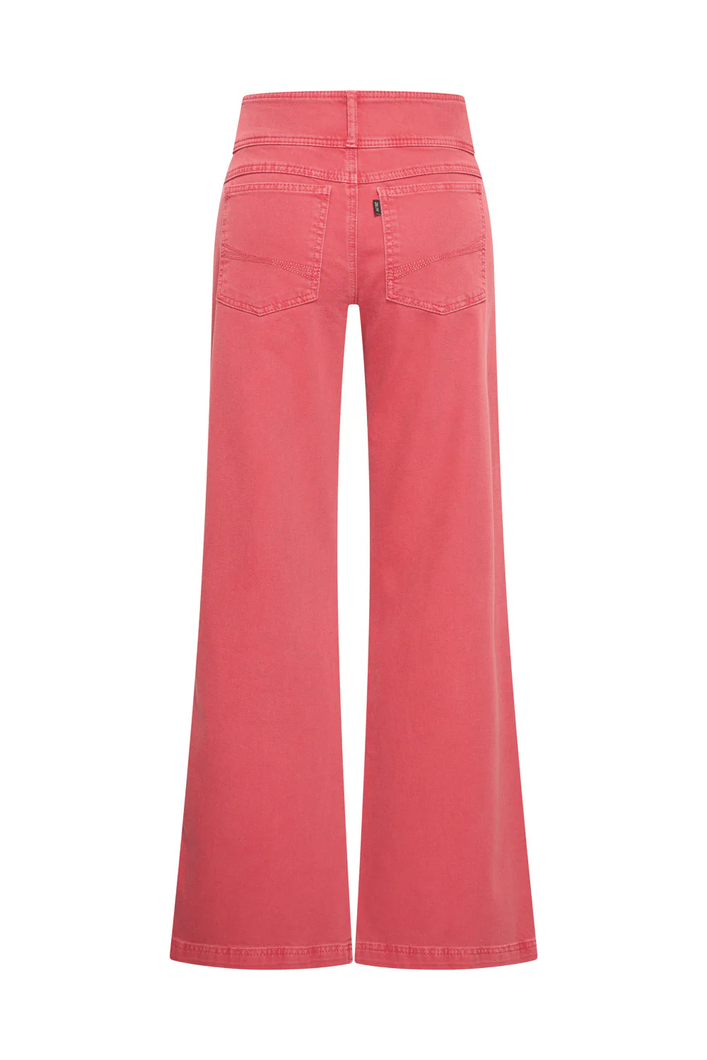 Lotus - Wijde pijp jeans, hogere taille van organisch katoen - Image 4
