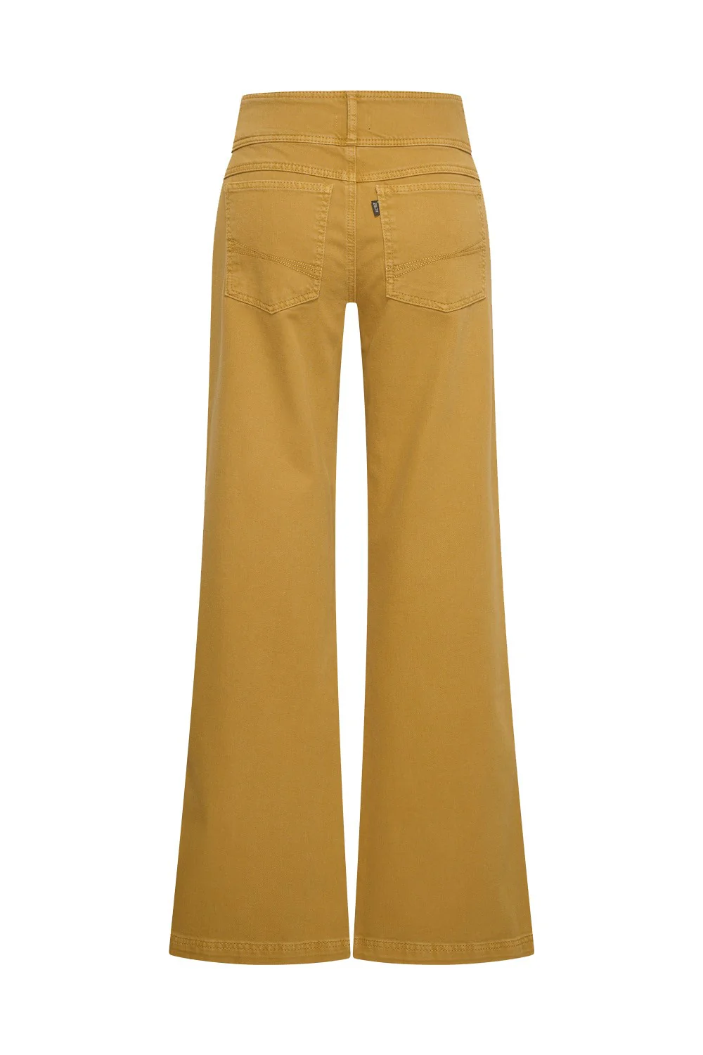 Lotus - Wijde pijp jeans, hogere taille van organisch katoen - Image 6