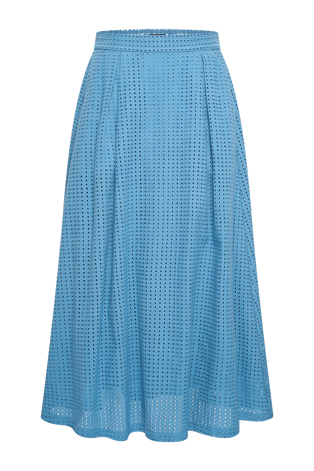Wijde broderie anglaise rok - Image 4