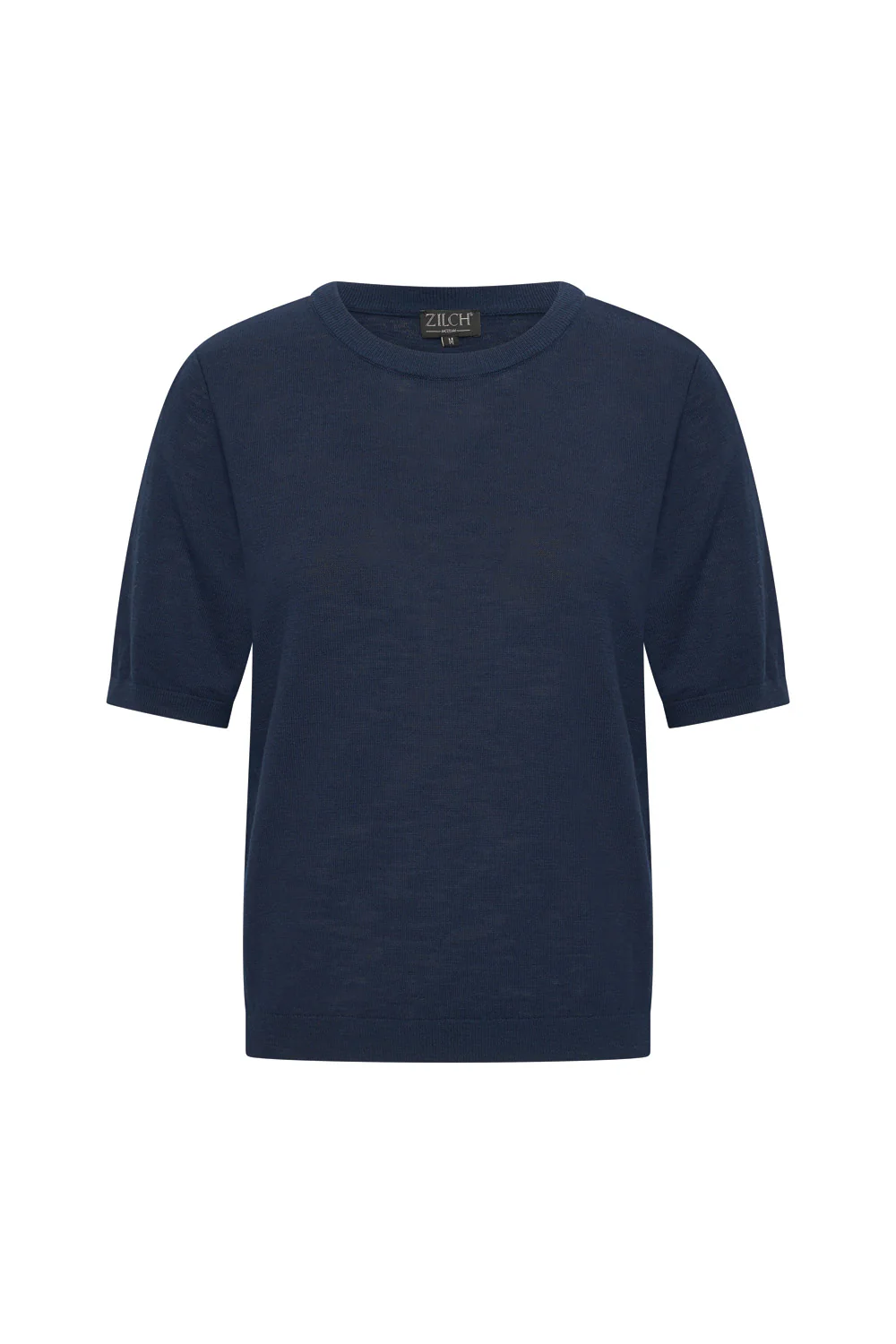 Gebreid katoenen shirt met ronde hals - Image 3