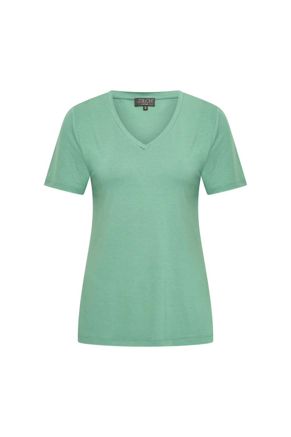Ecovero viscose top met V-hals