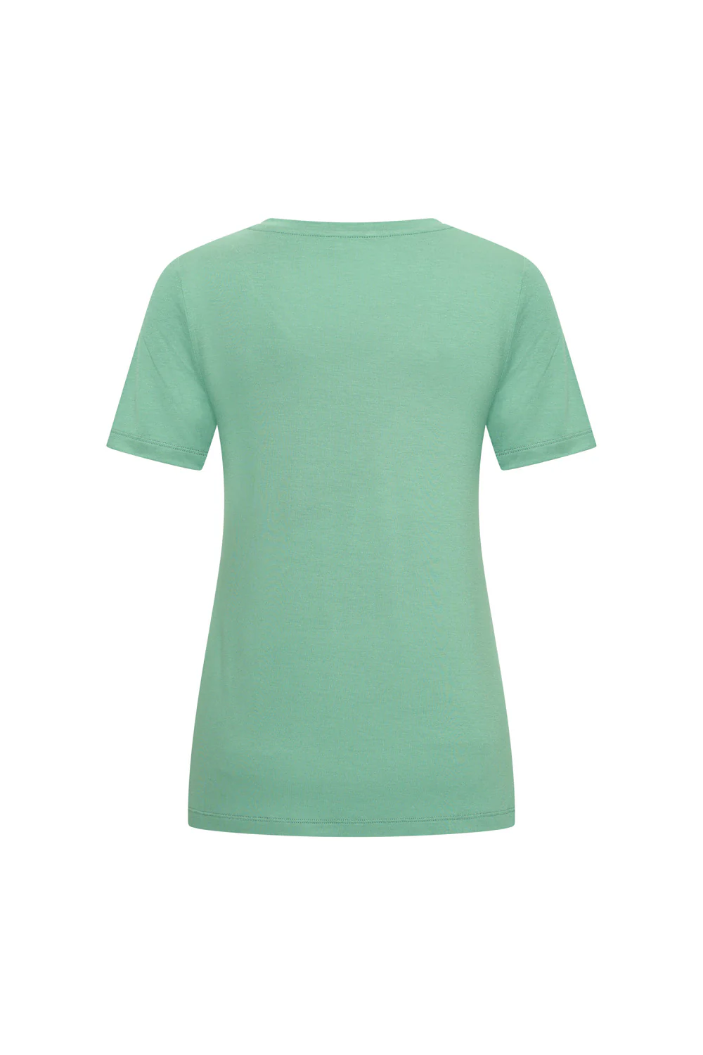 Ecovero viscose top met V-hals - Image 2