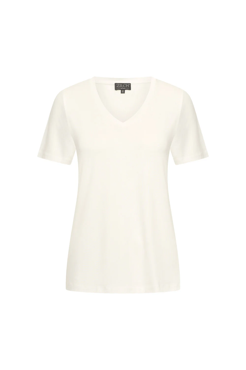 Ecovero viscose top met V-hals - Image 3