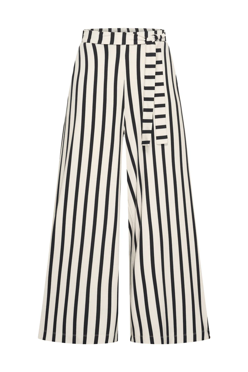 Soepele broek met wijde pijpen van ecovero viscose - Image 3