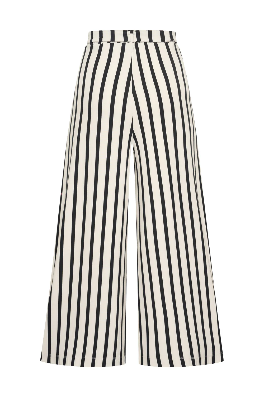 Soepele broek met wijde pijpen van ecovero viscose - Image 4