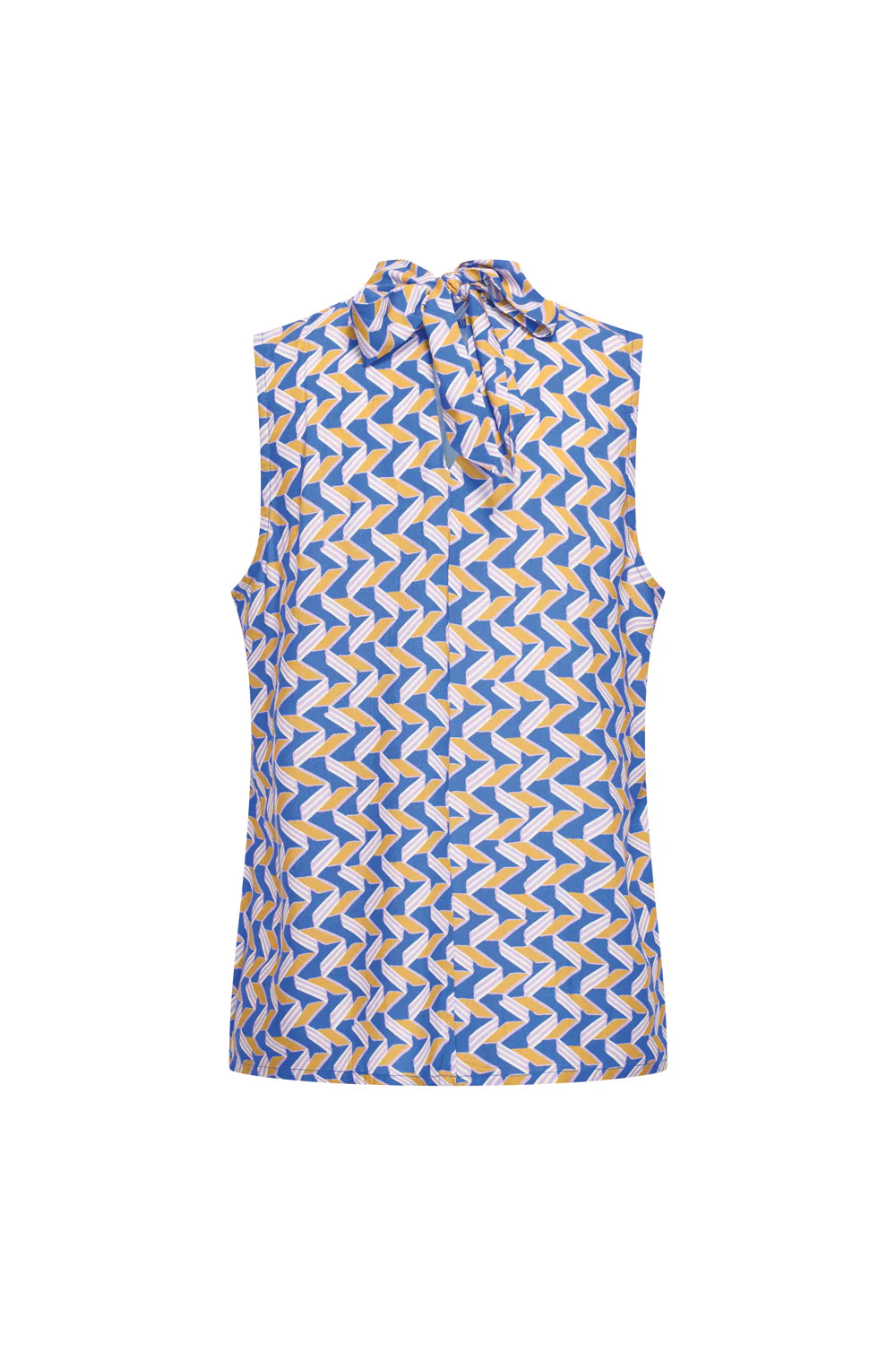 Mouwloze zomertop met strik van eco-vriendelijk viscose - Image 4