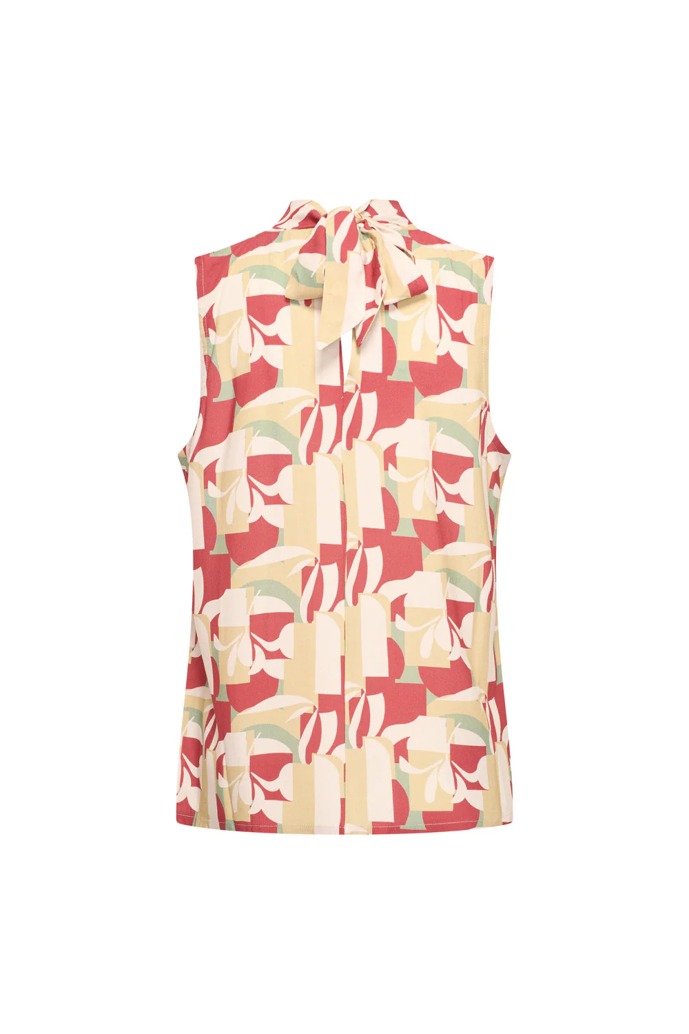 Mouwloze zomertop met strik van eco-vriendelijk viscose - Image 6