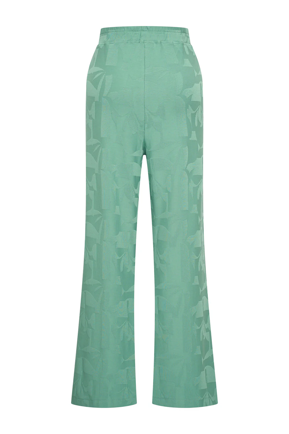 Jersey, jacquard geweven broek met reliëfpatroon - Image 5