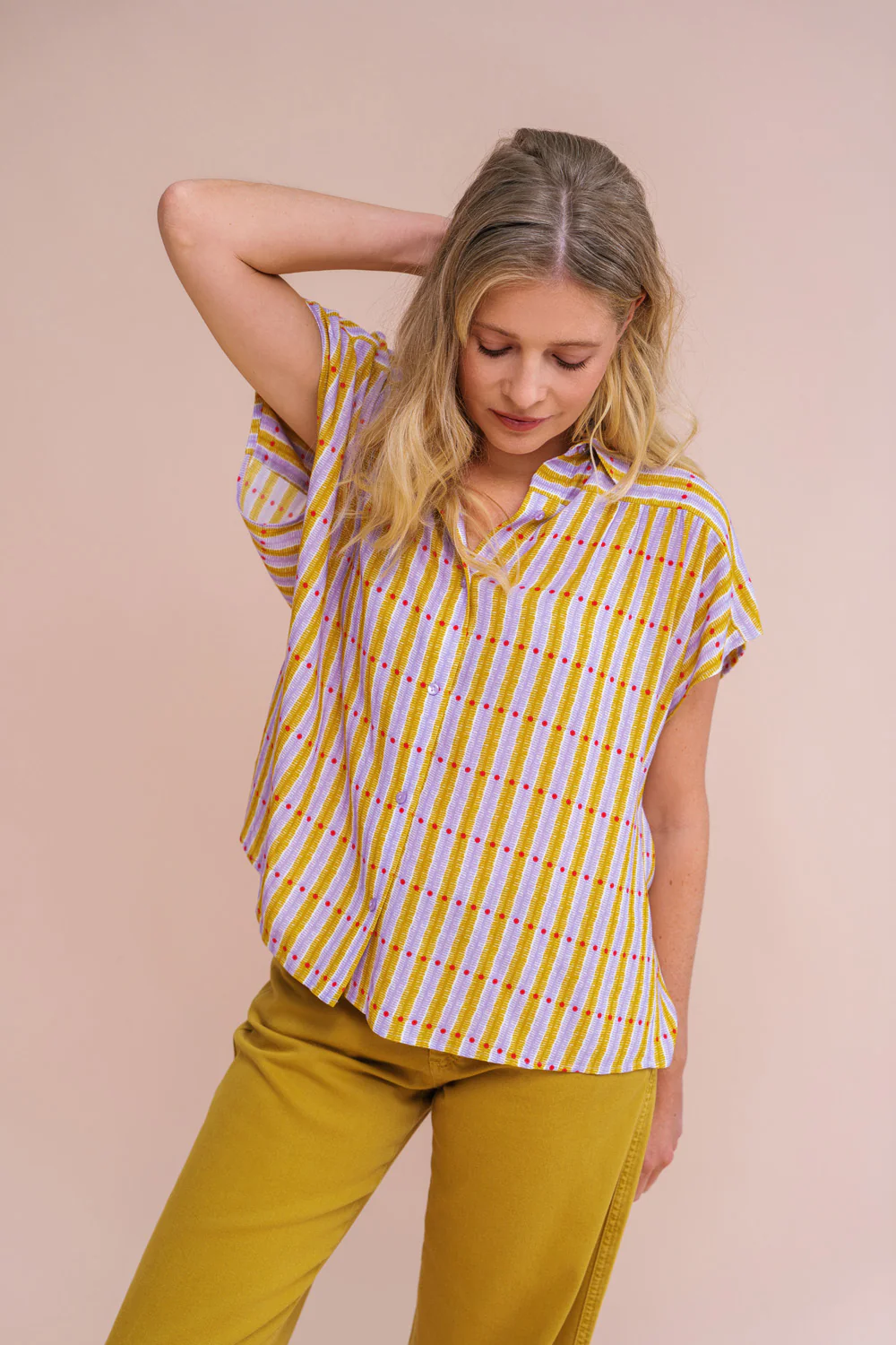 Luchtige chiffon blouse