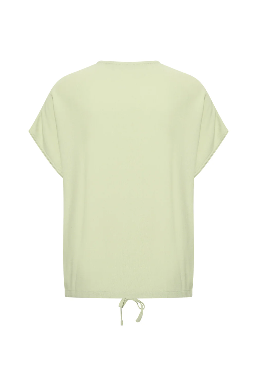 Top met koordje in de taille van 100% viscose - Image 2