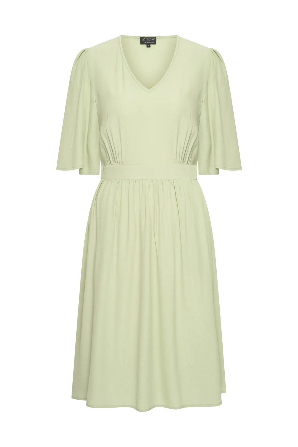 Luchtige zomerjurk met wijde mouwen van 100% viscose