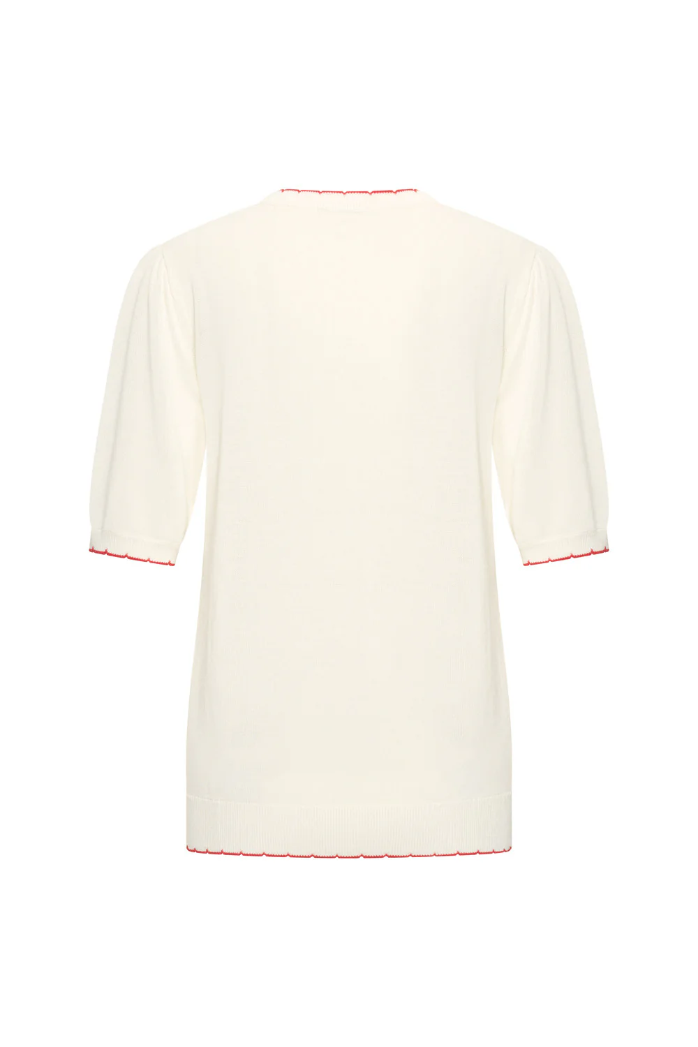 Los vallende top van luchtige viscose breisel - Image 6